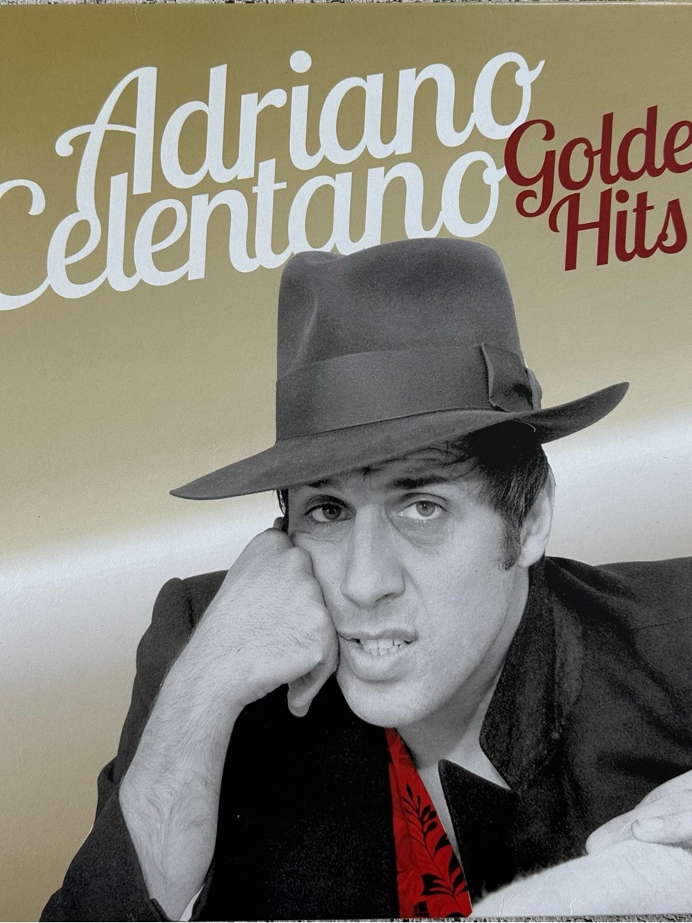Adriano Celentano "Golden Hits" Vinyl LP Record (2015 European Pressing)